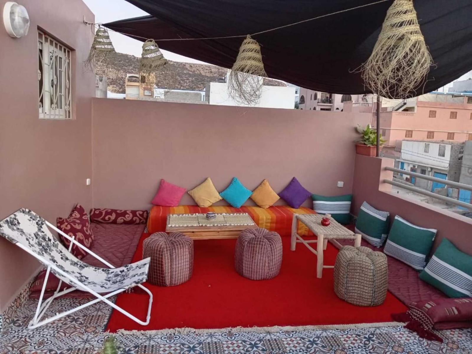 Хостел Taghoba Surf House Tamraght Екстер'єр фото